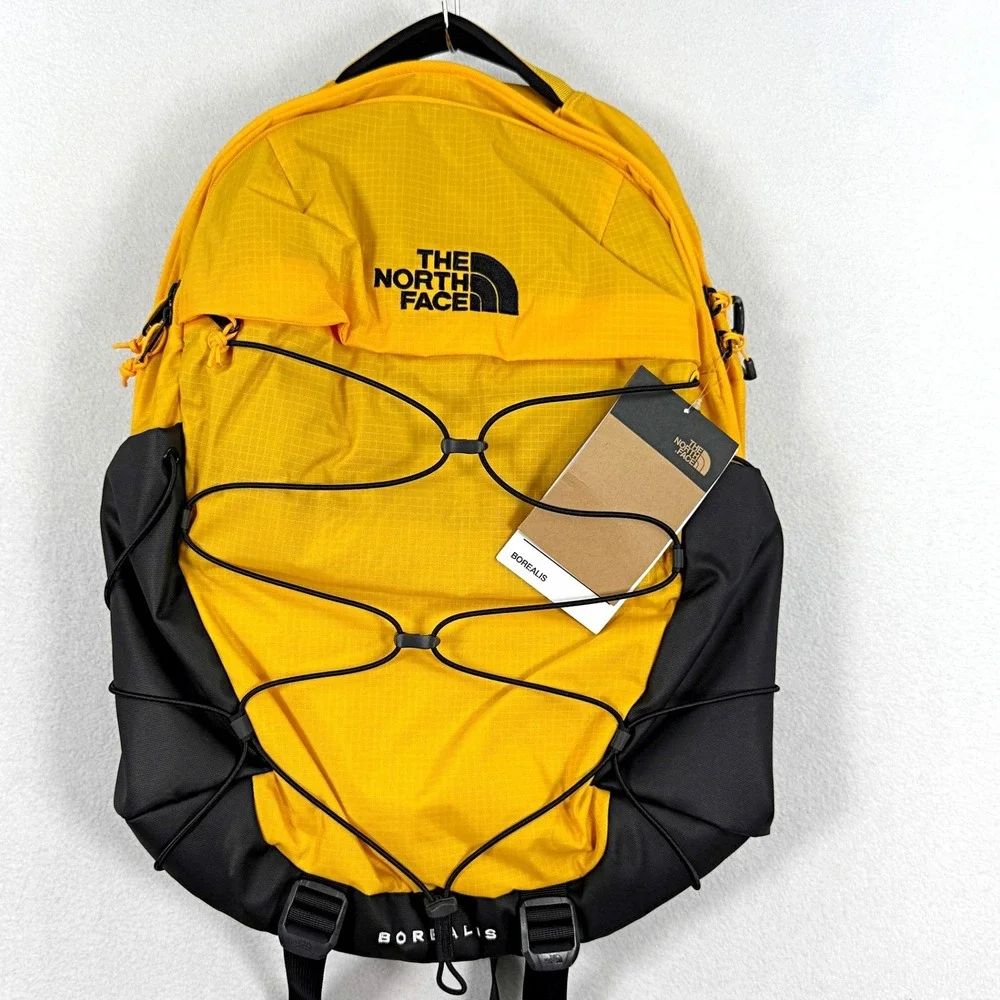 The North Face Borealis Backpack Summit Gold / TNF Black 28L - NEW